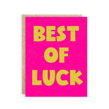 Best of Luck Greeting Card