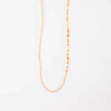 Nusa Dainty Beaded Choker Necklace by Koh Surf: Cream & Blue