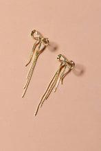 Earrings - Disco Bow Stud - 18k Gold Plated