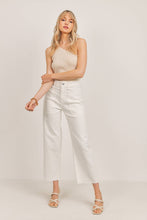 The Nautical Wide Leg Wide - Off White