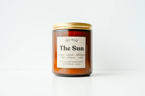 Shy Wolf Candle - The Sun Candle