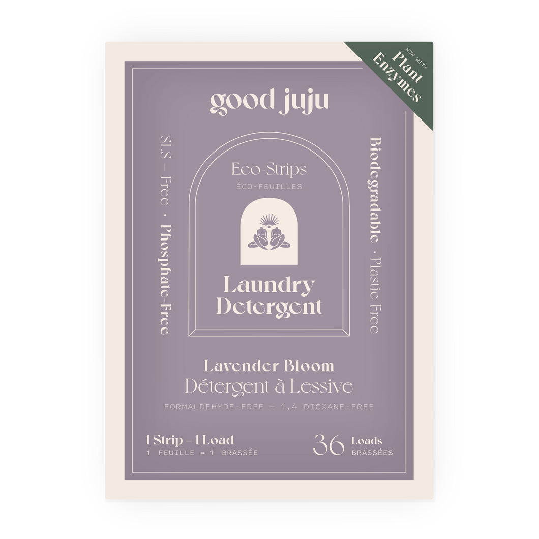 Good Juju - Laundry Detergent Eco-Strips Lavender Bloom