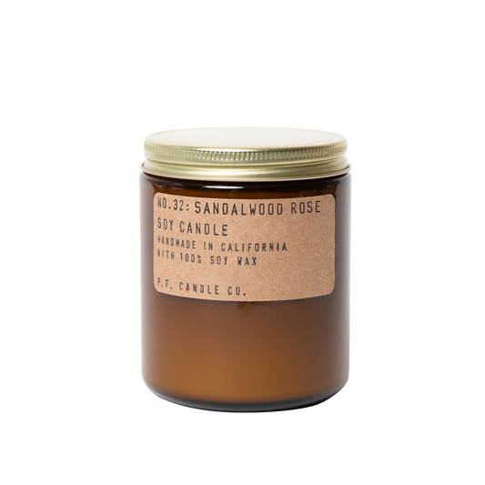 P.F. Candle Co. - Sandalwood Rose - 7.2 oz Standard Soy Candle