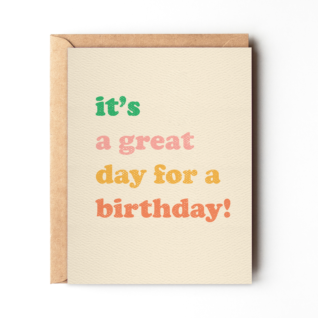 Daydream Prints -  A Great Day For A Birthday