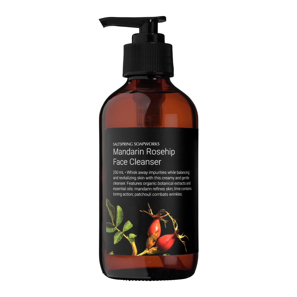 Saltspring Soapworks - Mandarin Rosehip Face Cleanser