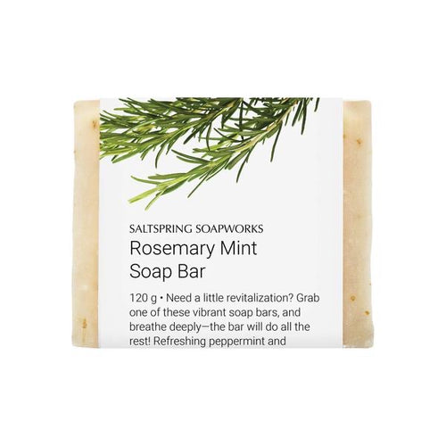 Saltspring Soapworks -  Soap Bar - Rosemary Mint