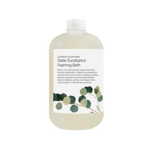 Saltspring Soapworks - Cedar Eucalyptus Foaming Bath