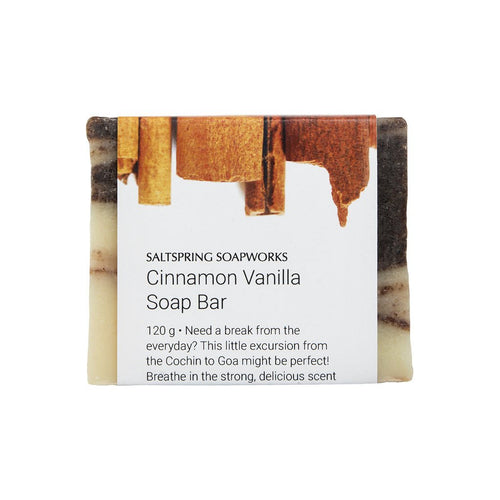 Saltspring Soapworks - Soap Bar - Cinnamon Vanilla