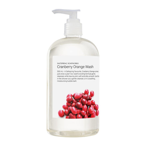 Saltspring SoapWorks - Cranberry Orange Wash