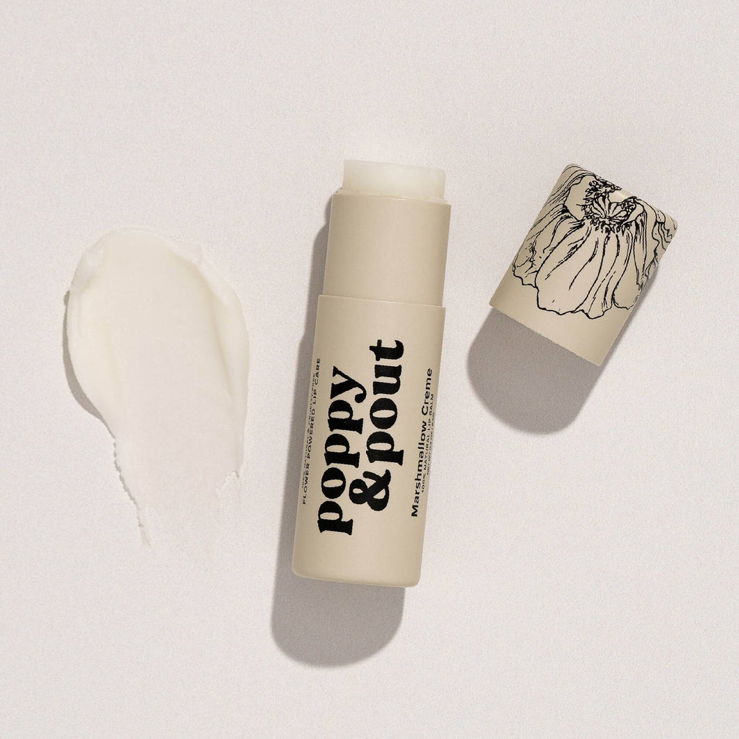 Poppy & Pout - Lip Balm - Marshmallow Creme