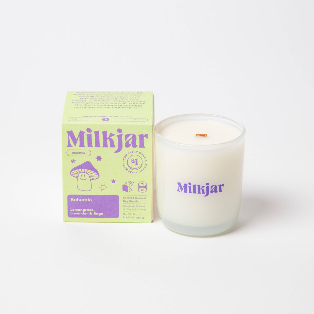 Milk Jar Candle Co  - Bohemia