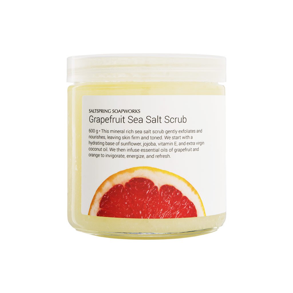 Saltspring Soapworks - Grapefruit Sea Salt Scrub