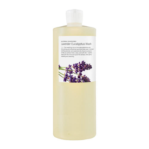 Saltspring Soapworks - Lavender Eucalyptus Wash (1 Liter)