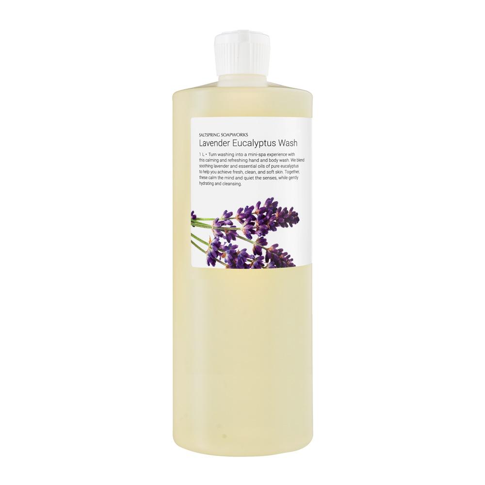 Saltspring Soapworks - Lavender Eucalyptus Wash (1 Liter)