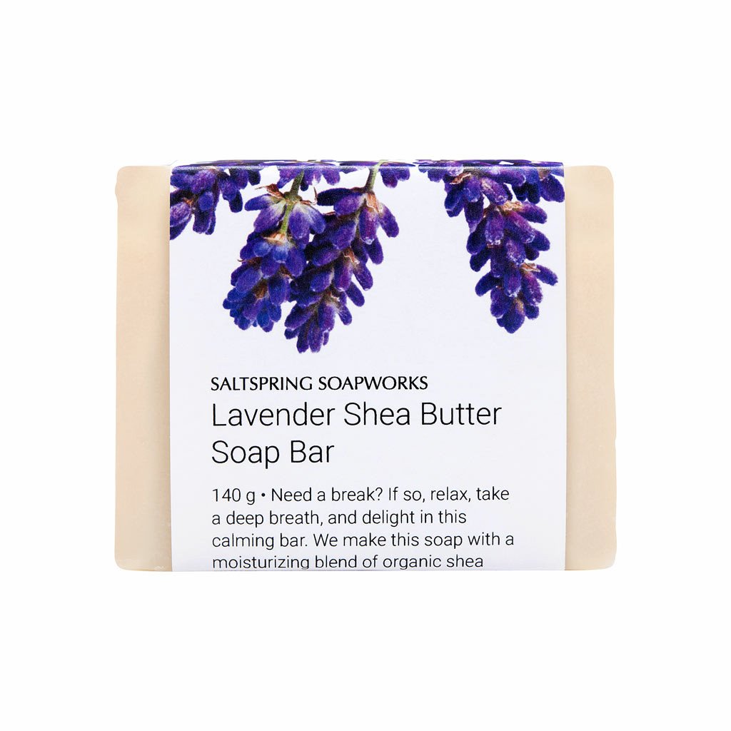 Saltspring Soapworks - Soap Bar - Lavender Shea Butter