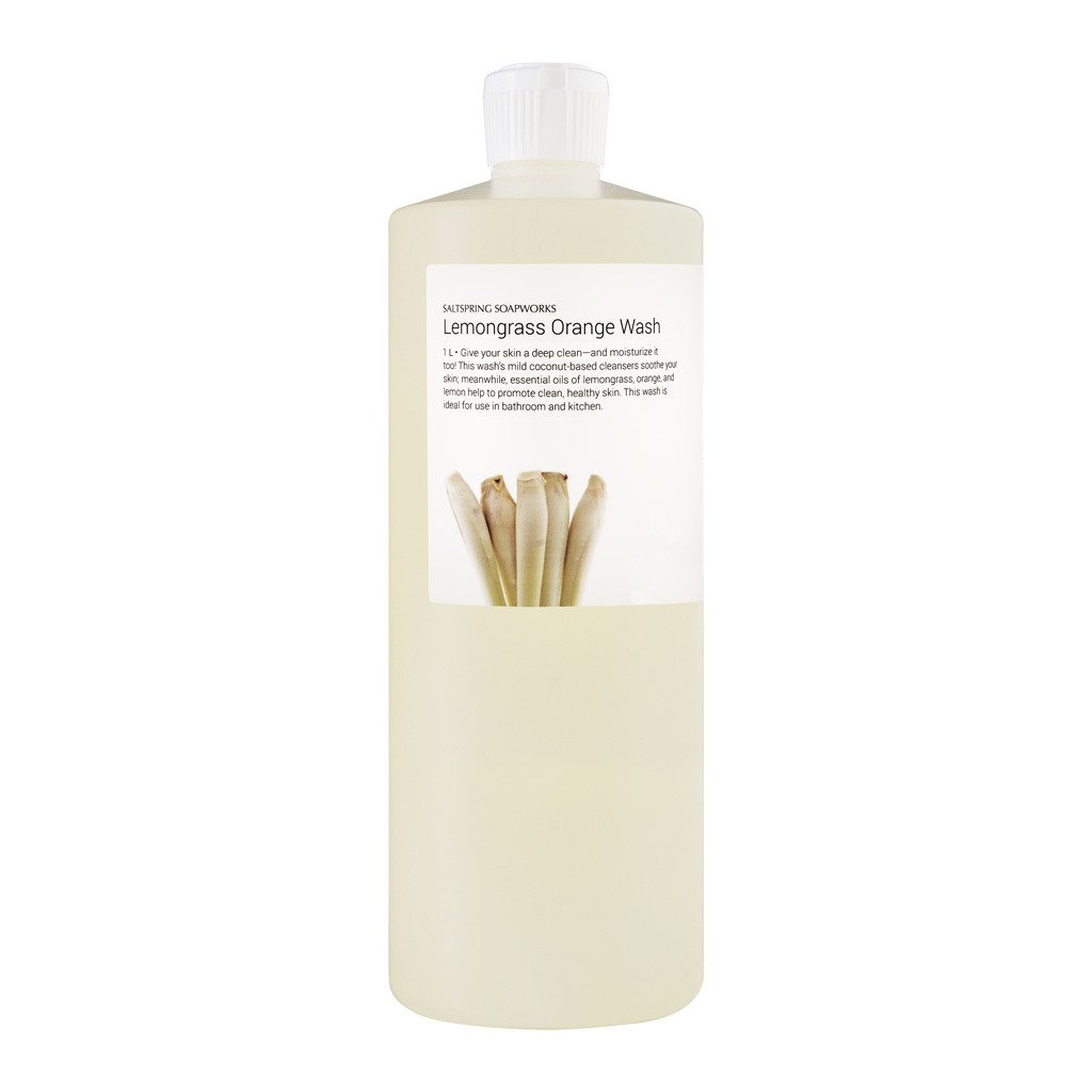 Saltspring Soapworks - Lemongrass Orange Wash