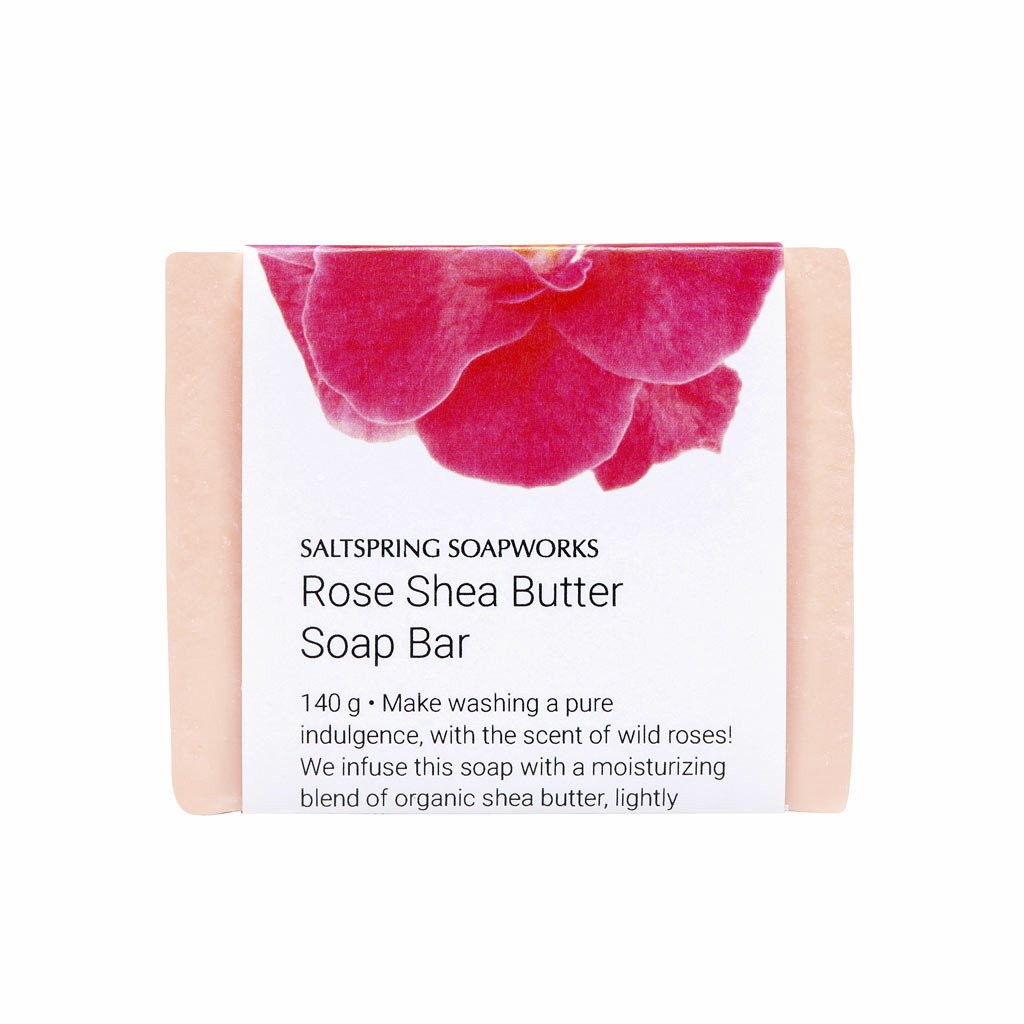 Saltspring Soapworks - Soap Bar - Rose Shea Butter