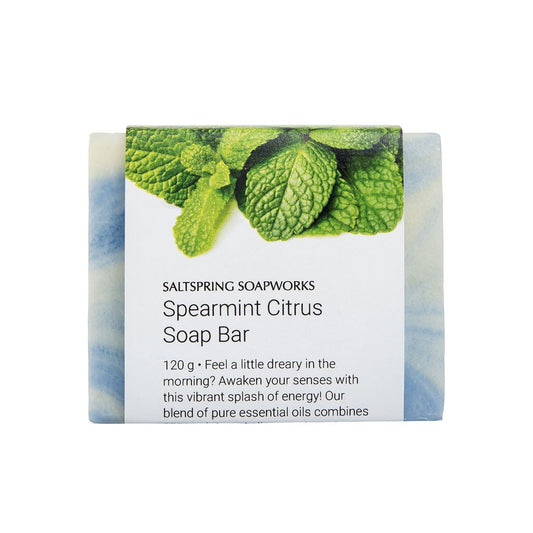 Saltspring Soapworks - Soap Bar - Spearmint Citrus